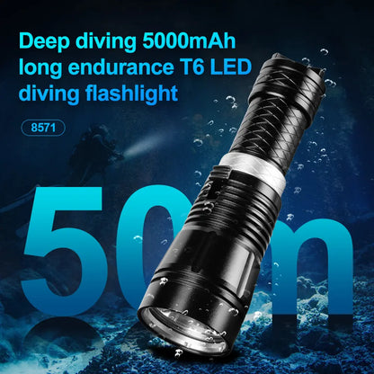 Helius 8571 T6 LED 800 Lumens Scuba Diving Light