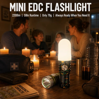 Helius E25 2200 Lumen EDC Flashlight