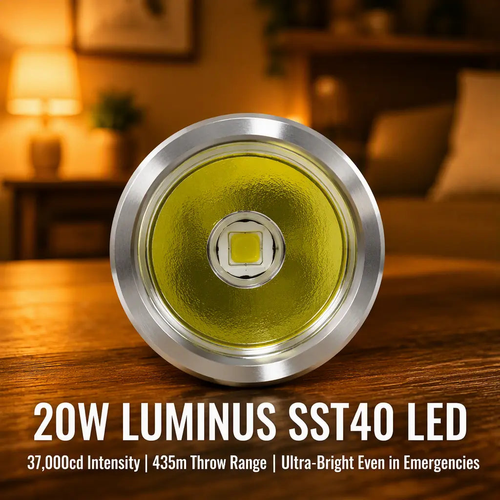 Helius E25 2200 Lumen EDC Flashlight