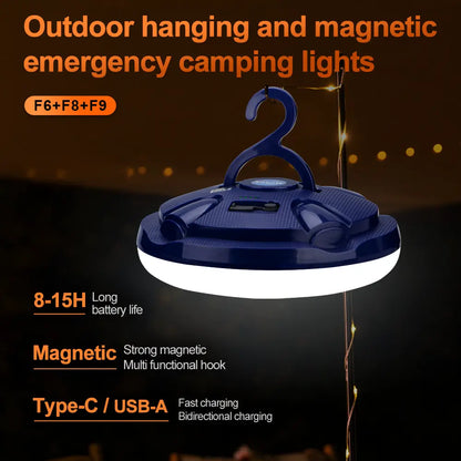 Helius F9 – 8000W Rechargeable Camping Light