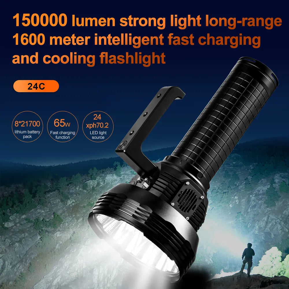 Helius H24C 150,000 Lumen High Power Search Light