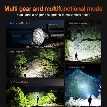 Helius H24C 150,000 Lumen High Power Search Light