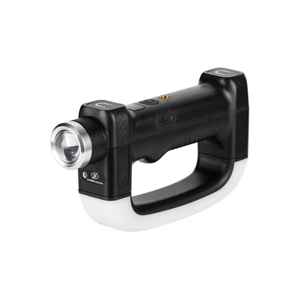 Helius HW226 Dual Magnetic Multifunction Zoomable Flashlight