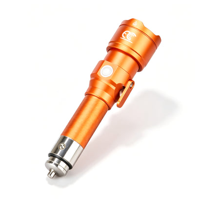 Helius MCL-009 Seat Belt Cutter Multi Color Mini Emergency Flashlight