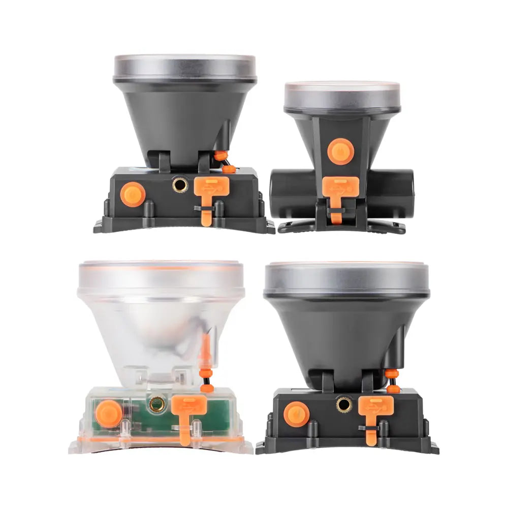 Helius XJ-6605 Rechargeable 80° Adjustable Scuba Diving Headlamp