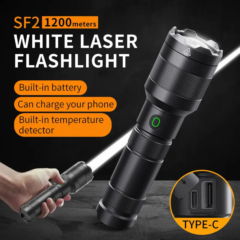 Helius SF2 | White Laser Flashlight