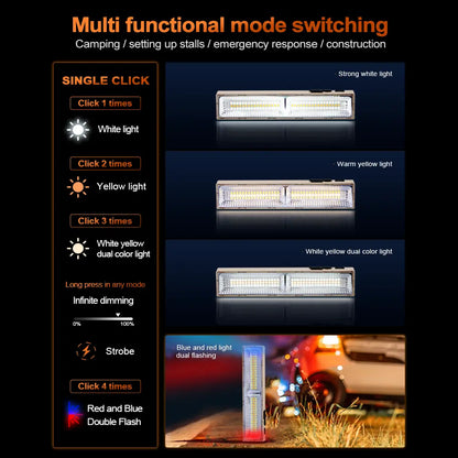 Helius T03 Wall-Mounted Rechargeable LED Magnetic Work Light