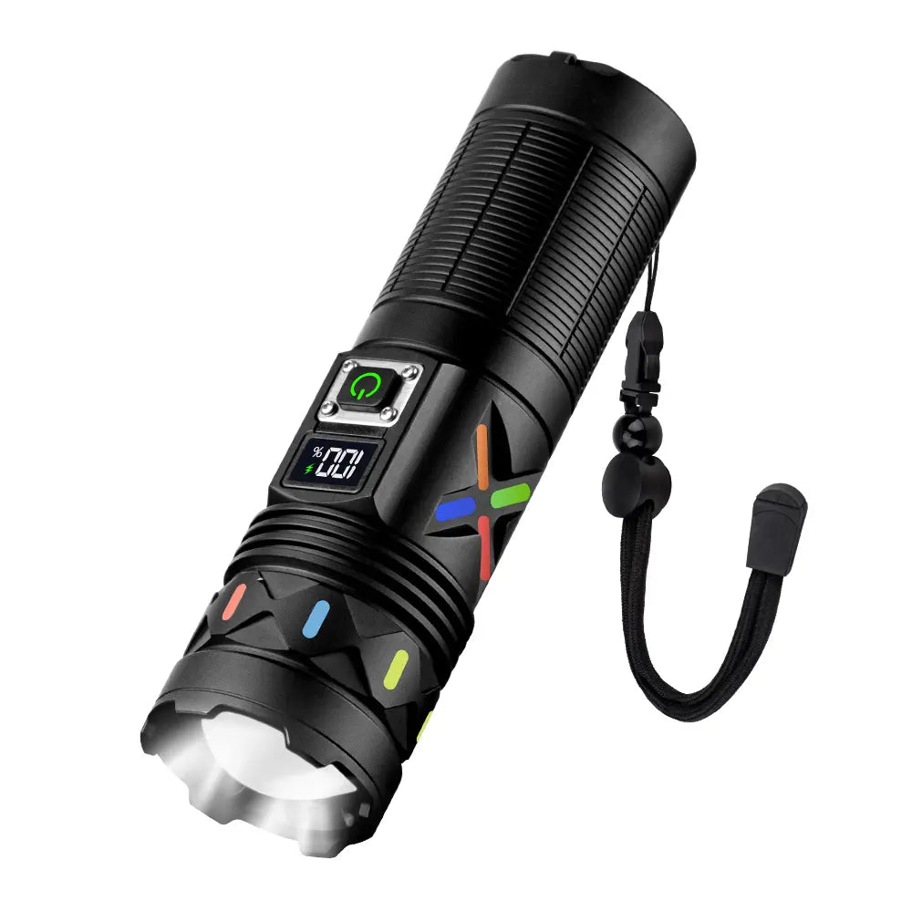 Helius T2501 Multifunctional Zoomable LED Flashlight