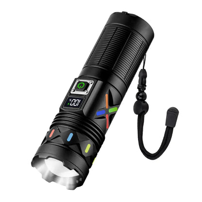 Helius T2501 Multifunctional Zoomable LED Flashlight