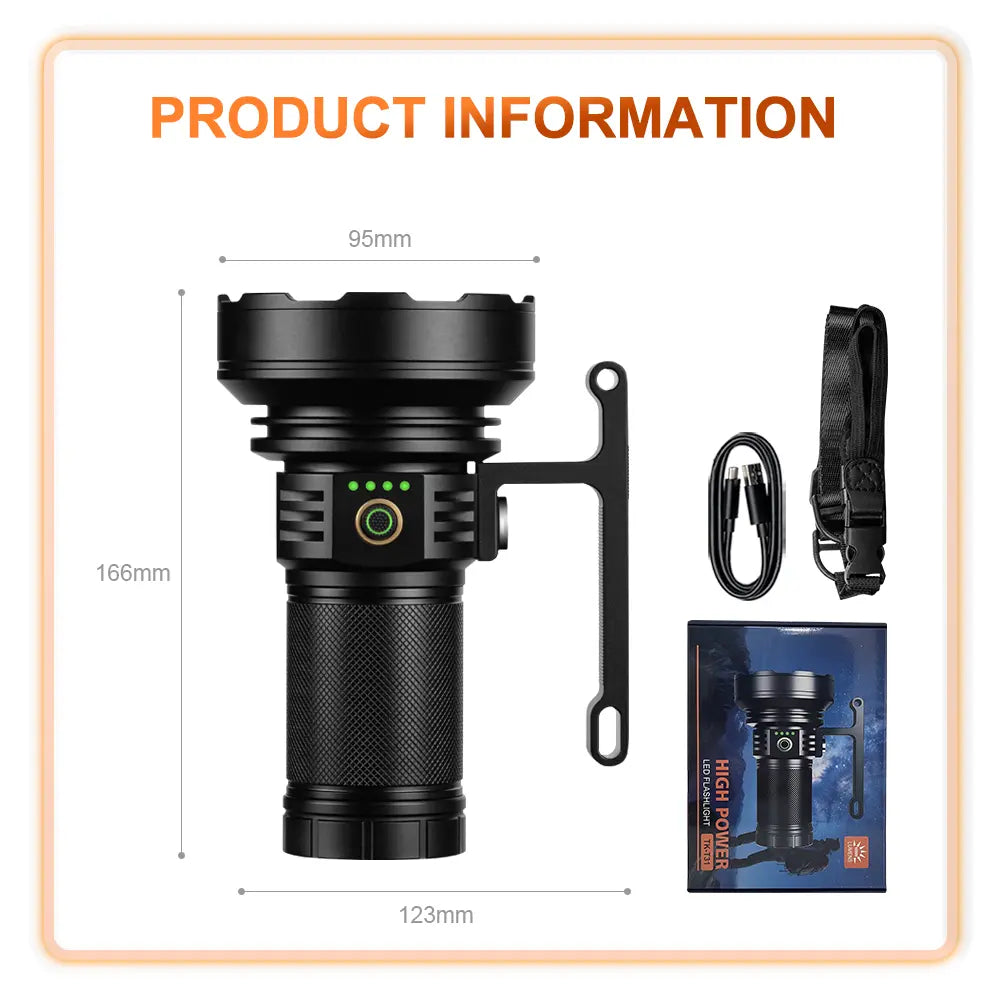 Helius T31 10000 Lumen High Power Search Light