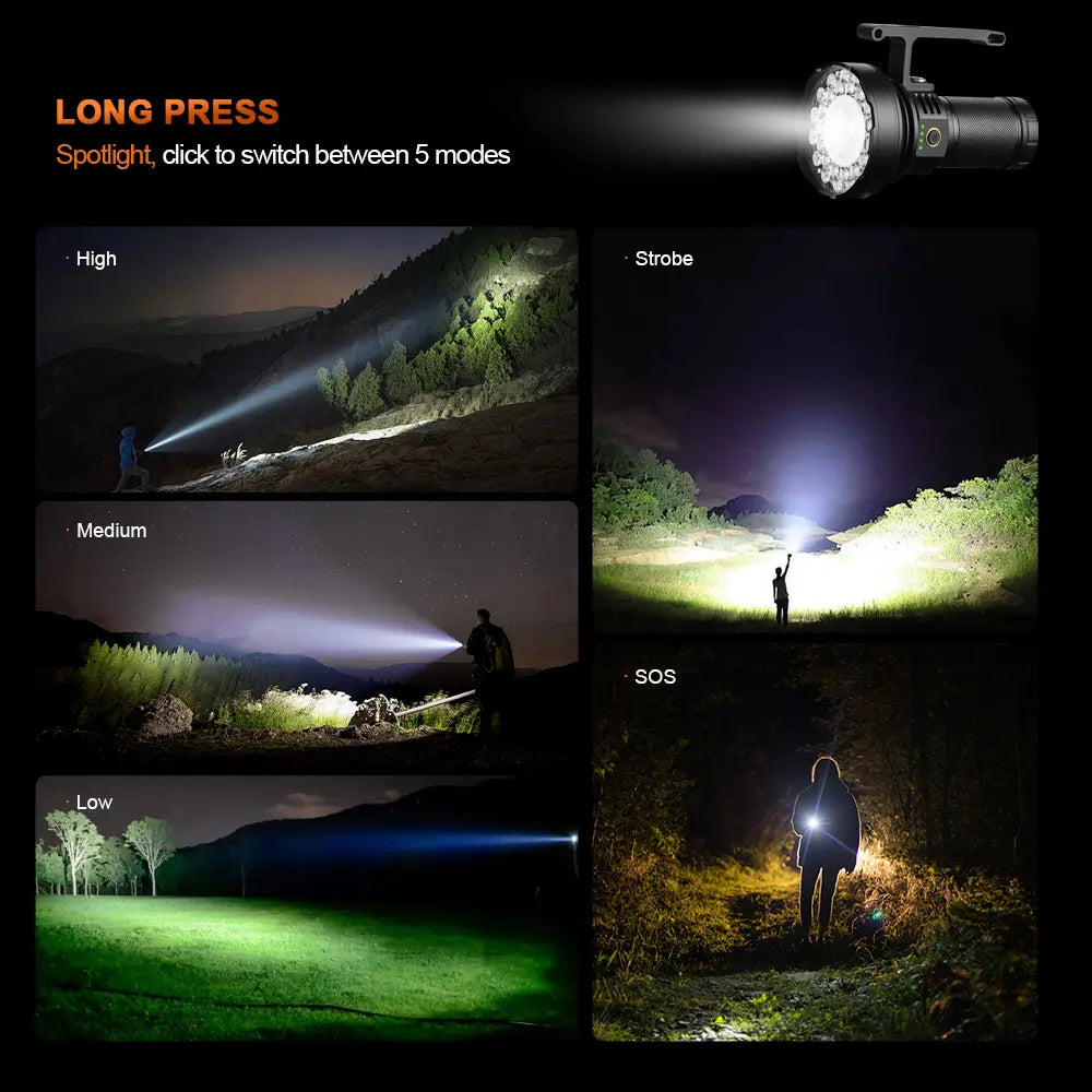 Helius T31 10000 Lumen High Power Search Light