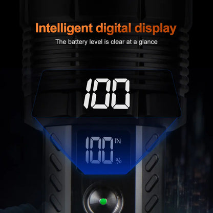 Helius TK-A8 5000 Lumen COB Zoomable Fashlight