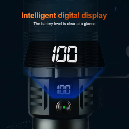 Helius TK-K6 5000 Lumen 1000m+ Long Range Search Light