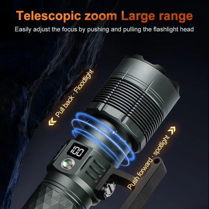 Helius TK-K6 5000 Lumen 1000m+ Long Range Search Light