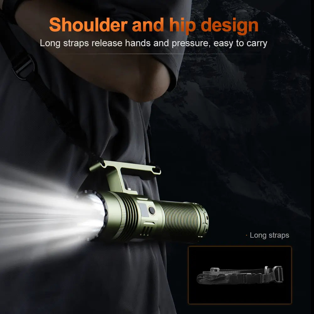 Helius TK-K5 15000 Lumen 1500m+ Long Range Search Light