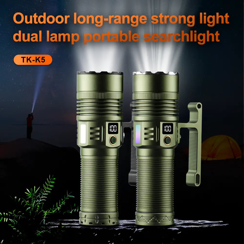 Helius TK-K5 15000 Lumen 1500m+ Long Range Search Light