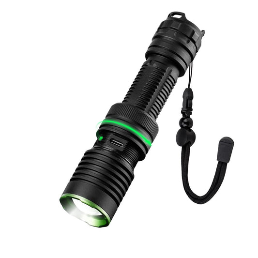 Helius X76 65W White Laser Zoomable LED Flashlight