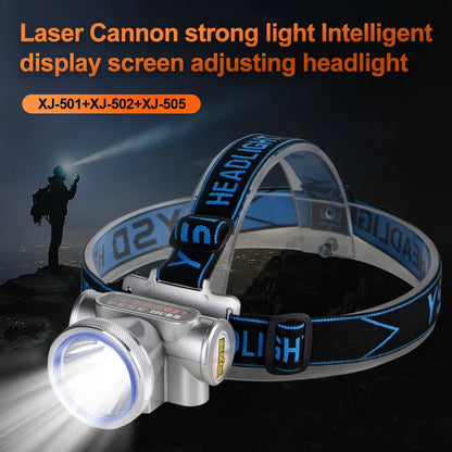 Helius XJ-505 High Capacity Build In Battery Headlamp