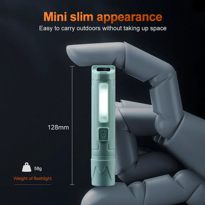 Helius XJ813 LED Rechargeable Compact Flashlight