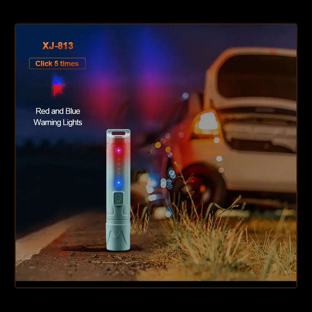 Helius XJ813 LED Rechargeable Compact Flashlight