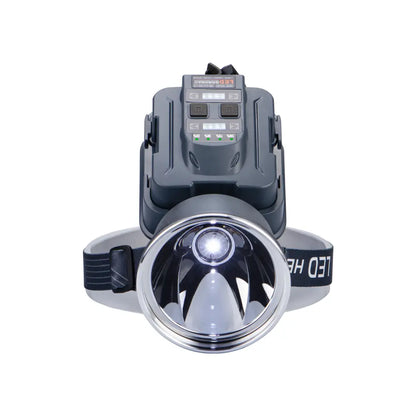 Helius XJ9528 High Power Angle Adjustment Plastic Rechargeable LED Headlamp