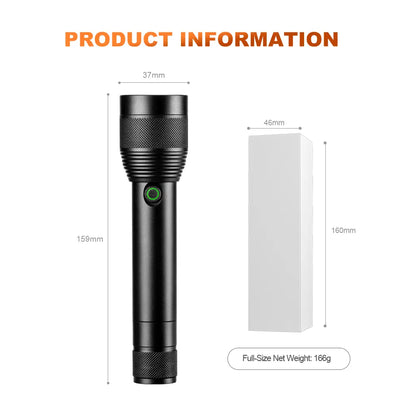 Helius ELB-001 Rechargeable Flashlight