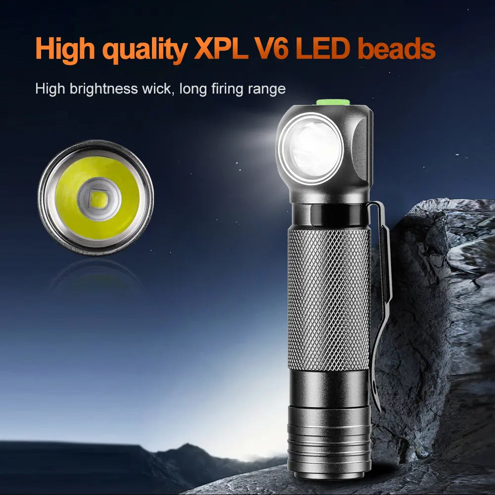 Helius H6 Multifunctional Rechargeable Headlamp