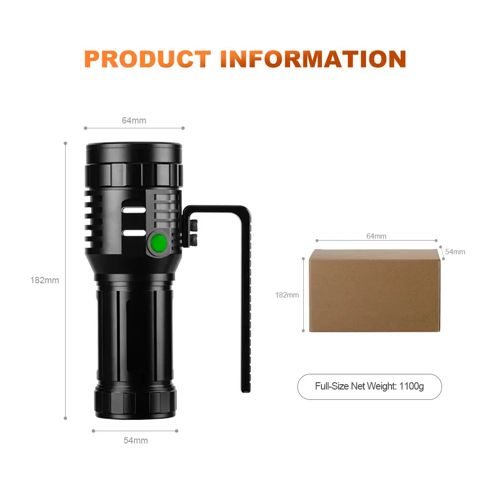 Helius HG160 10,000 Lumen High Power Search Light