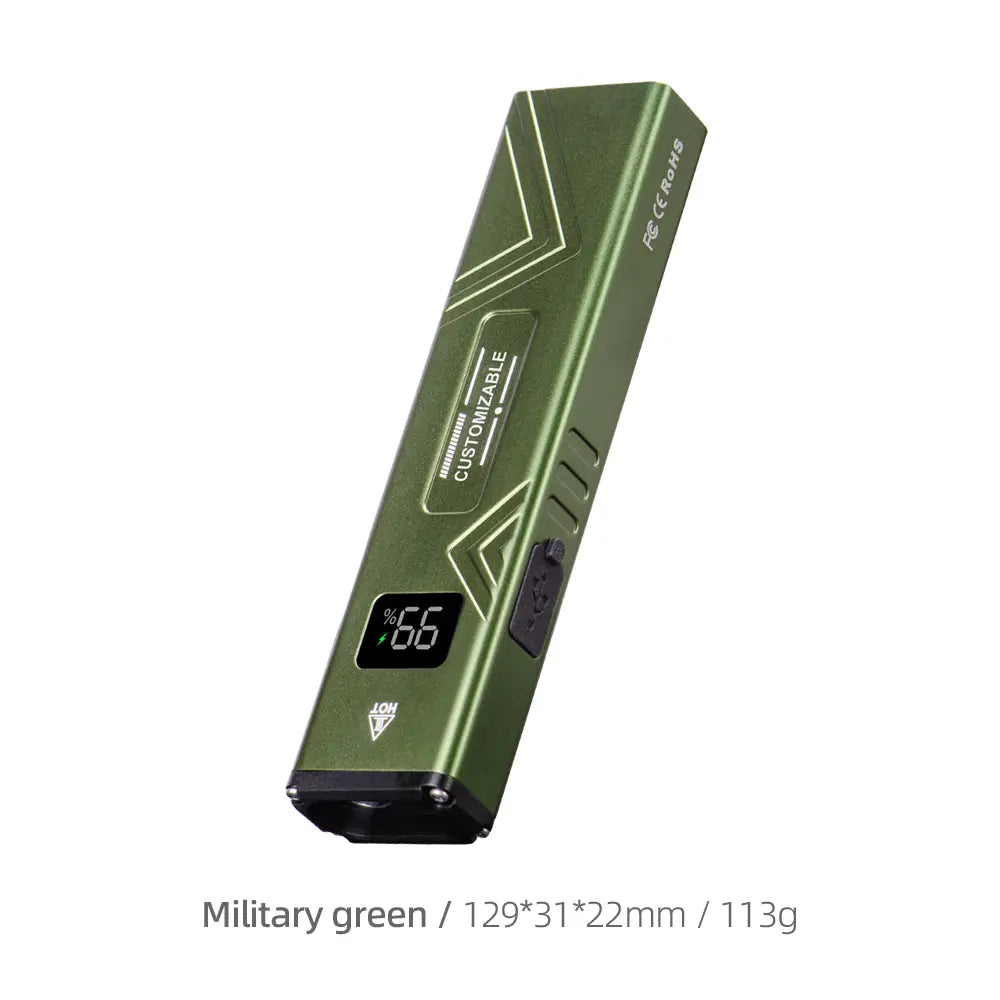 Helius HT01 Flat Rechargeable EDC Flashlight