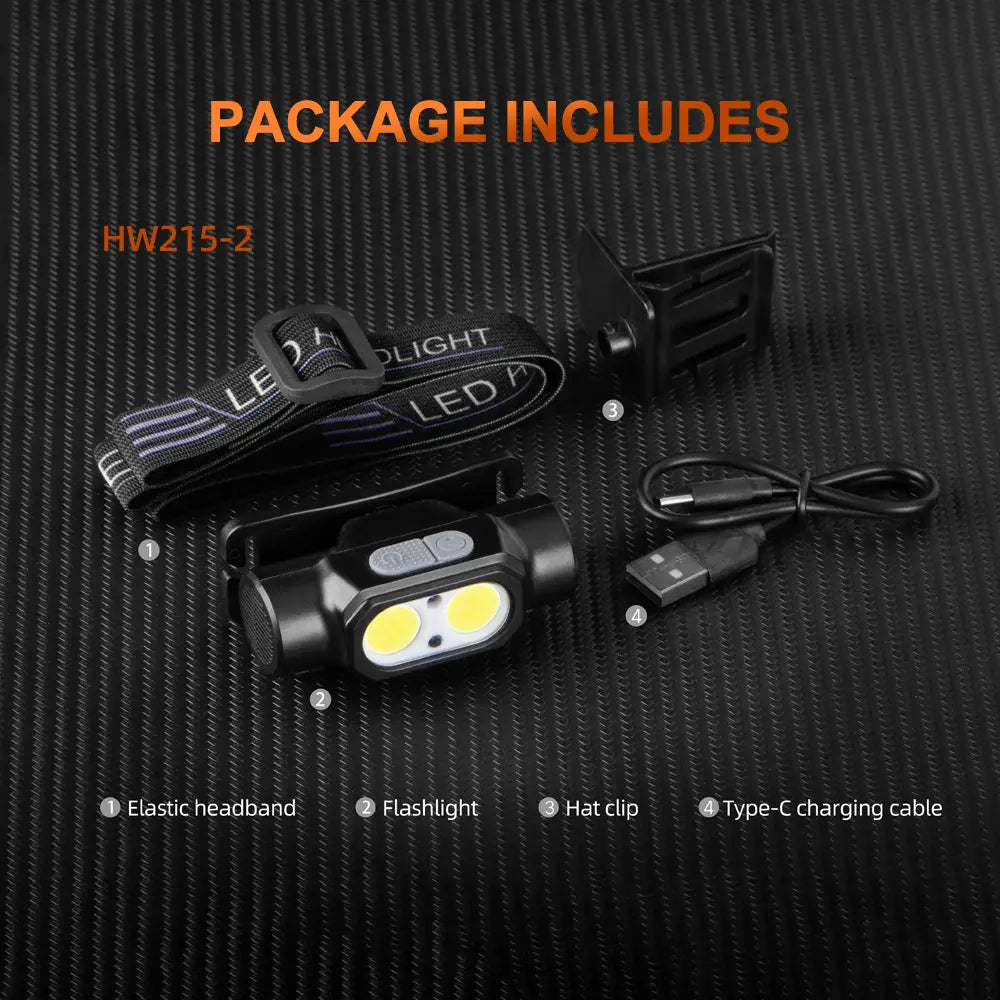 Helius HW215 Lightweight Sensor Headlamp