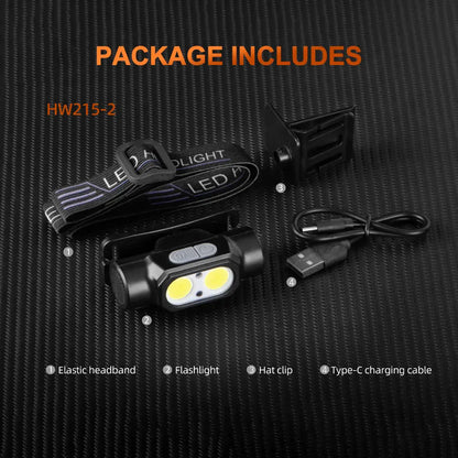 Helius HW215 Lightweight Sensor Headlamp