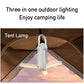 DQ311 Folding Rechargeable Camping Lantern Tent Lights Portable Outdoor Camping Light