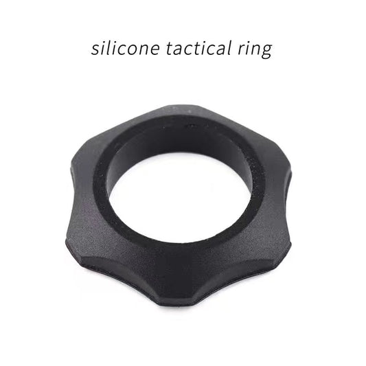 Silicone Tactical Ring for Flashlight Host