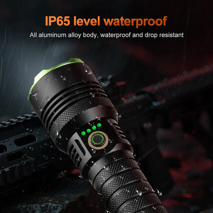 Helius X77 White Laser Zoomable Flashlight