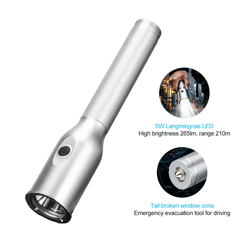 H7210 Oneness Energy-Saving Explosion-Proof Flashlight (Press-button switch type)