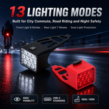 YY-518 Dual-Head Multi-Function Headlamp – 10×T6 LEDs / 500lm Bright / Dual Batteries / Outdoor Lighting + Safety Warning