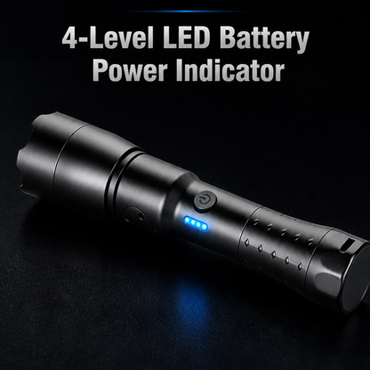 H7633 / H7633A Rotating Focus Explosion-Proof Flashlight (ExibIICT4) – 90° Swivel Head + Zoom Focus + Magnetic Base