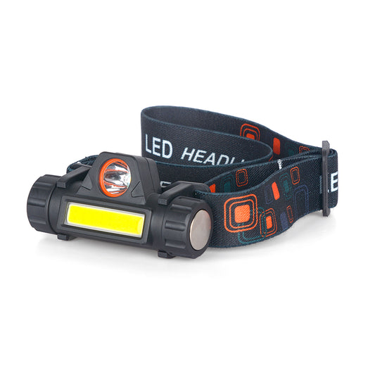 Lightweight COB Magnetic LED Head Lamp Torch 18650 USB Rechargeable H02
