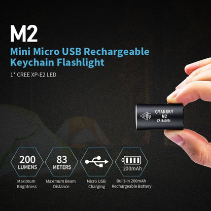 M2 | Minisize Keychain Flashlight M2
